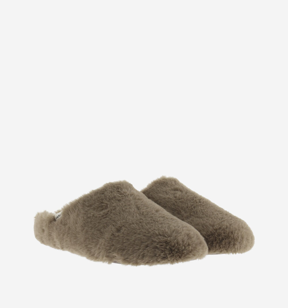 NORTE SOFT FUR SLIPPERS