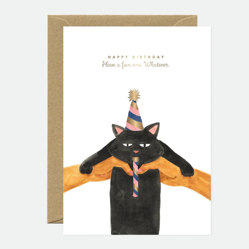 Whatever cat - Carte de vœux