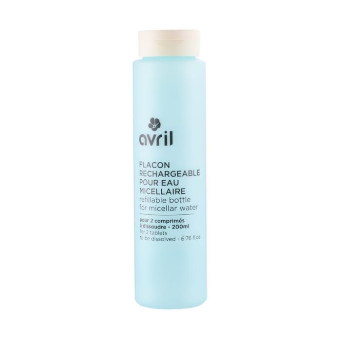 Flacon rechargeable pour eau micellaire