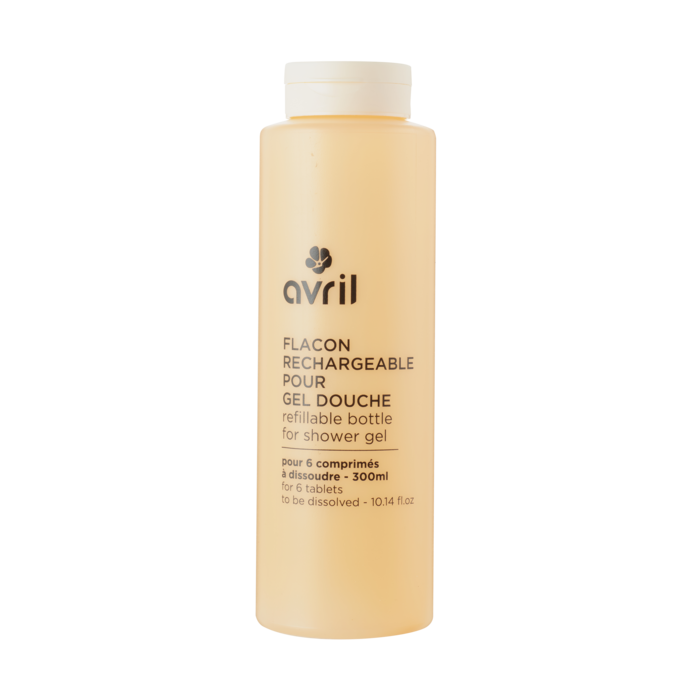 Flacon rechargeable pour gel douche
