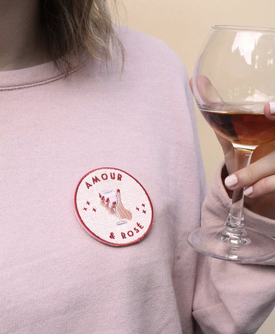 Patch termocollant Amour & Rosé