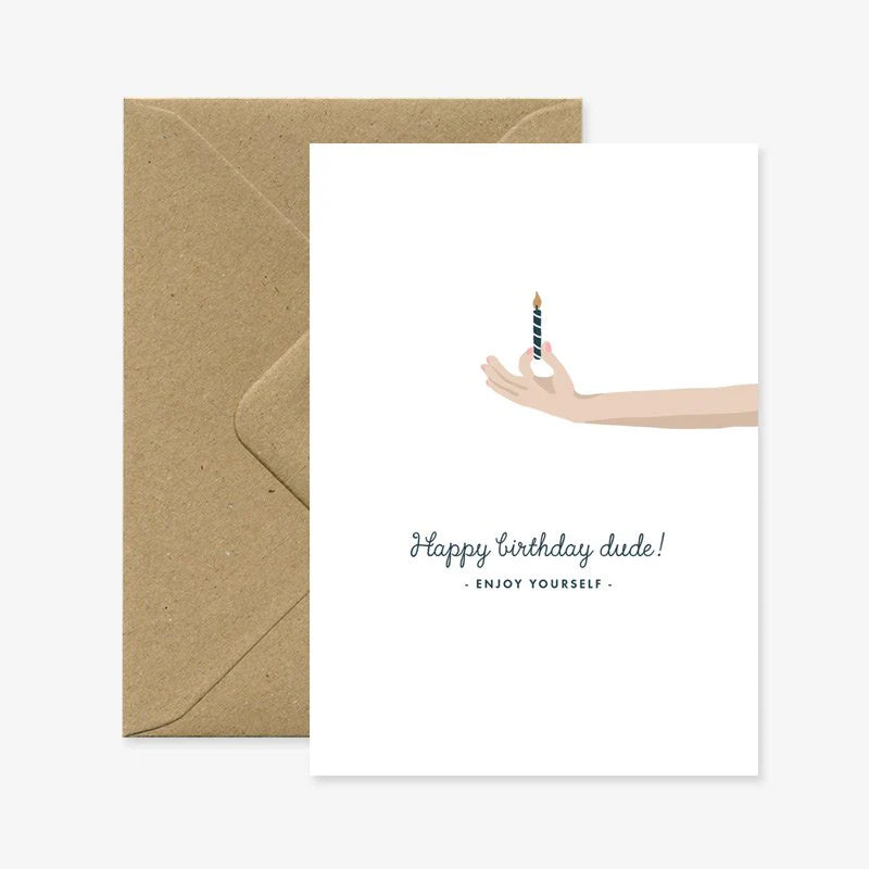 Happy birthday dude - Carte de vœux