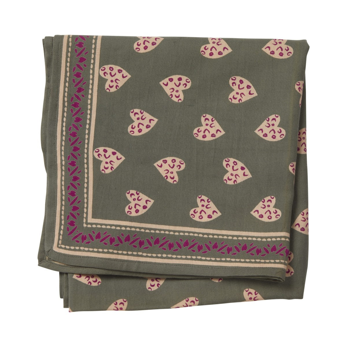 Foulard Indien - Coeur Sauvage