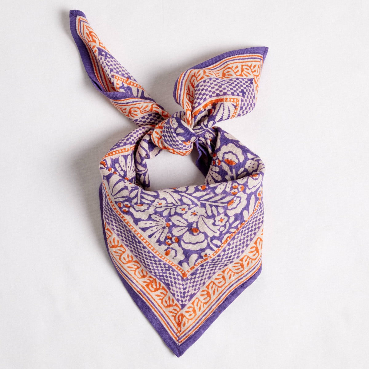 Foulard Indien - Iris