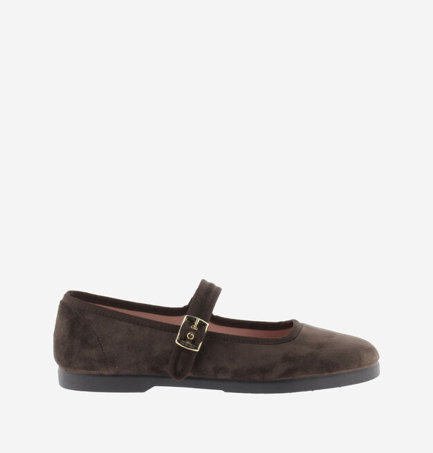 GONG-FU BALLERINE VELOURS & BOUCLE