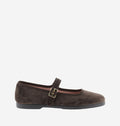 GONG-FU BALLERINE VELOURS & BOUCLE