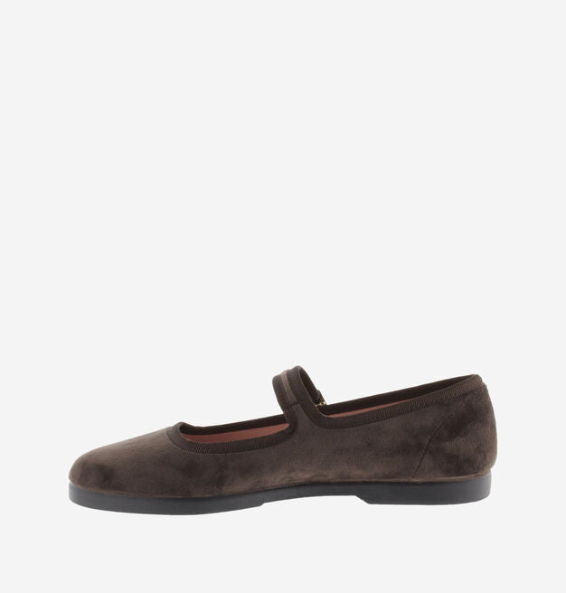 GONG-FU BALLERINE VELOURS & BOUCLE