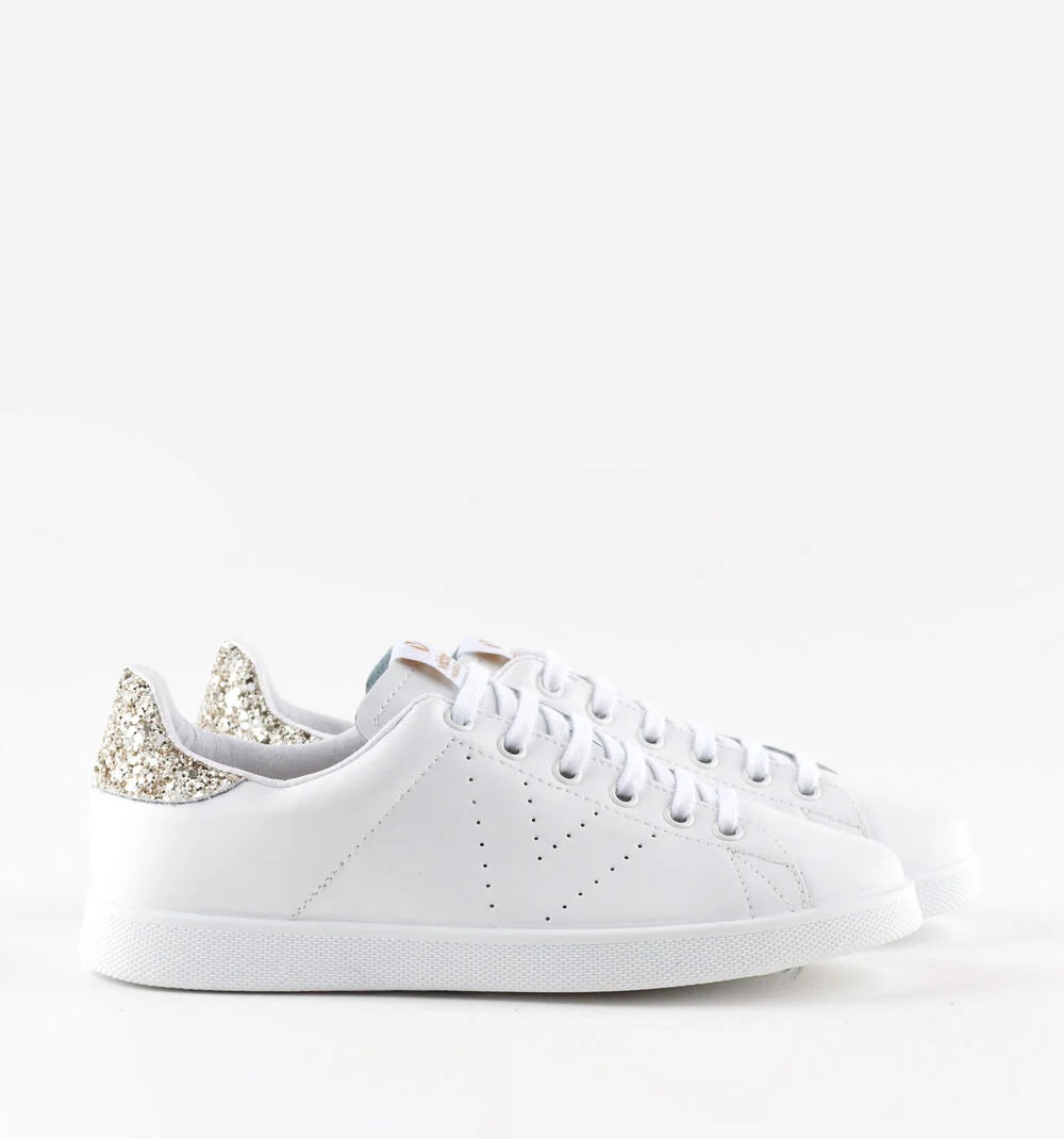 TENIS CUIR & GLITTER