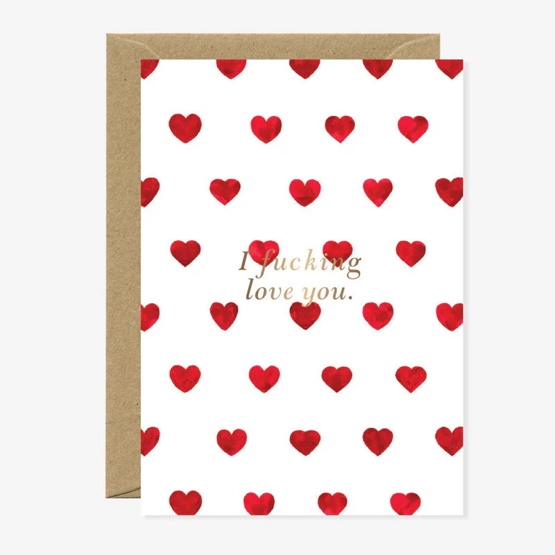 I F*cking love you - Carte de voeux