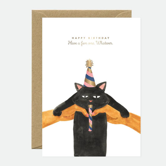 Whatever cat - Carte de vœux
