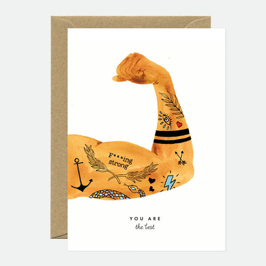You’re the best man - Carte de voeux