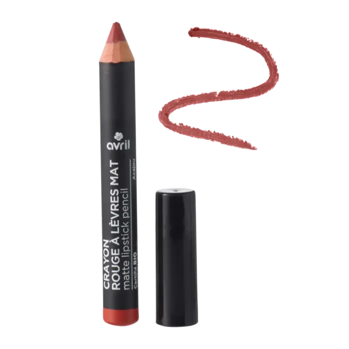 Crayon rouge à lèvres mat Acajou