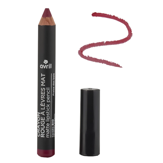 Crayon rouge à lèvres mat Fraise des Bois