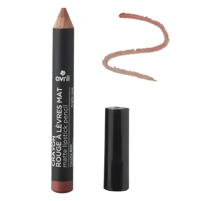Crayon rouge à lèvres mat Argile rose