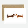 Dachshunds Lovers - Carte de vœux