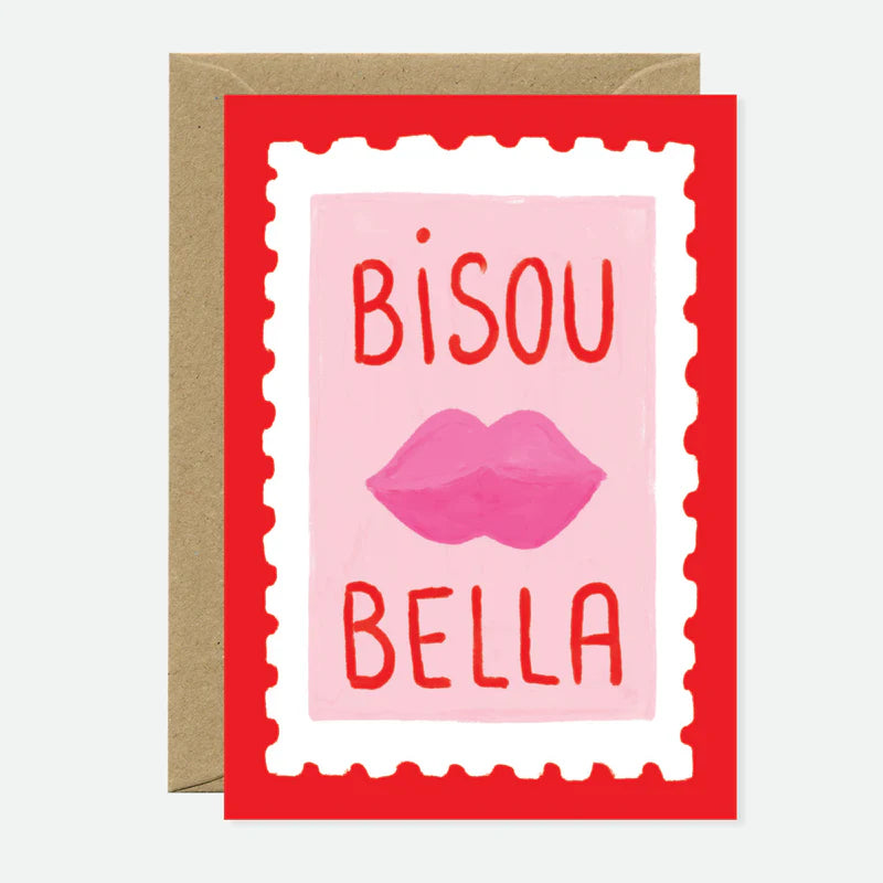 Bisou Bella - Carte de voeux