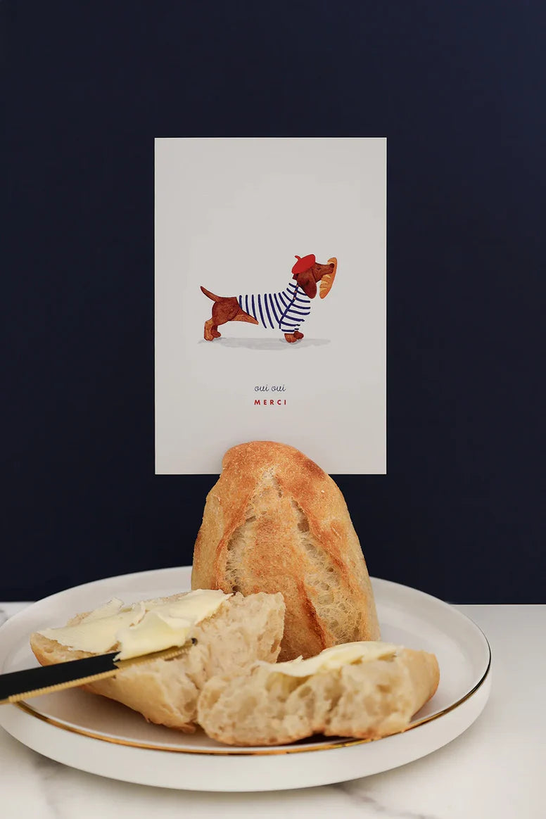 Oui oui merci - Carte de voeux