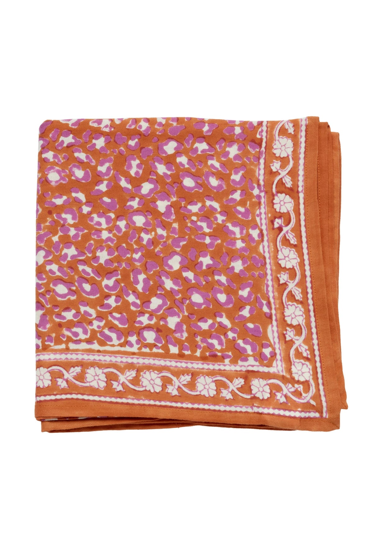 Foulard Indien - Léopard