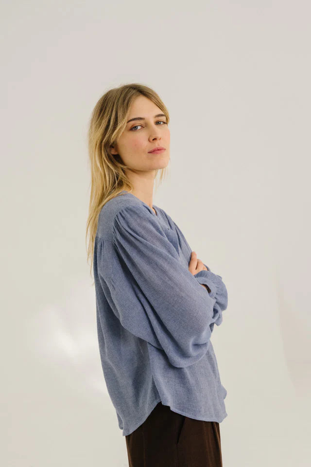 Blouse Gladis / Indigo