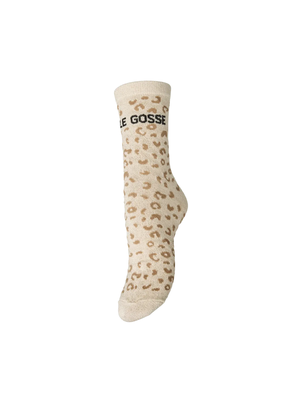 Chaussettes Sebby Léopard message