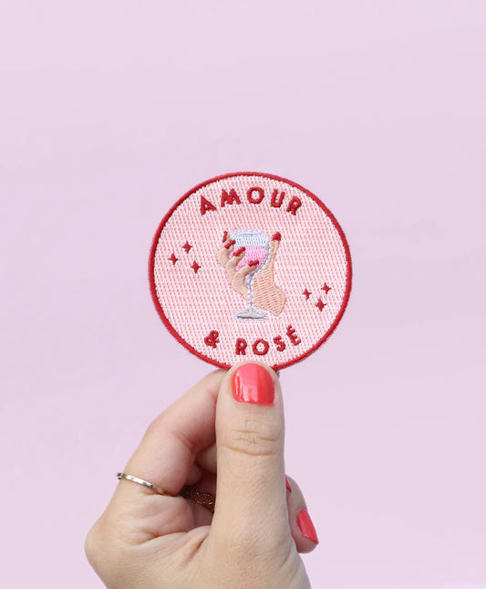 Patch termocollant Amour & Rosé