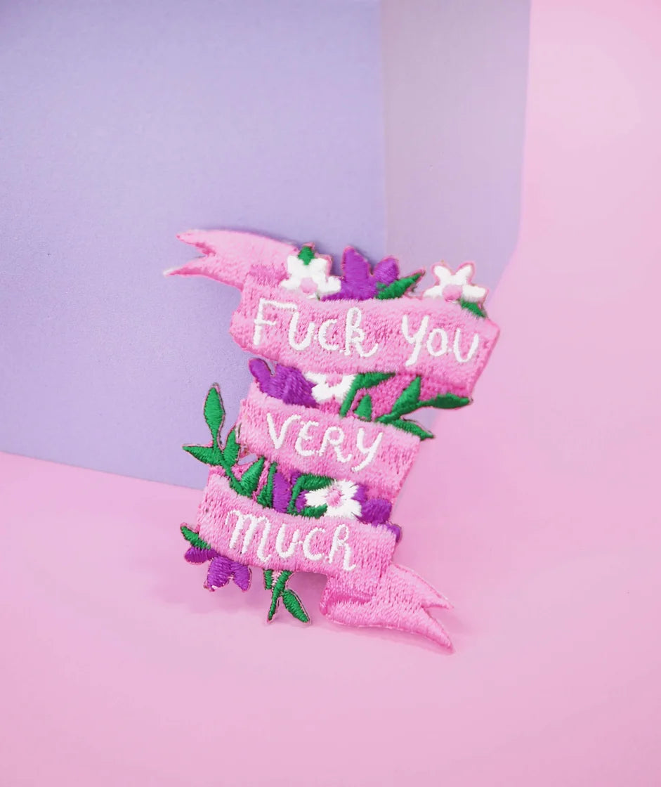 Patch termocollant Fuck You Very Much