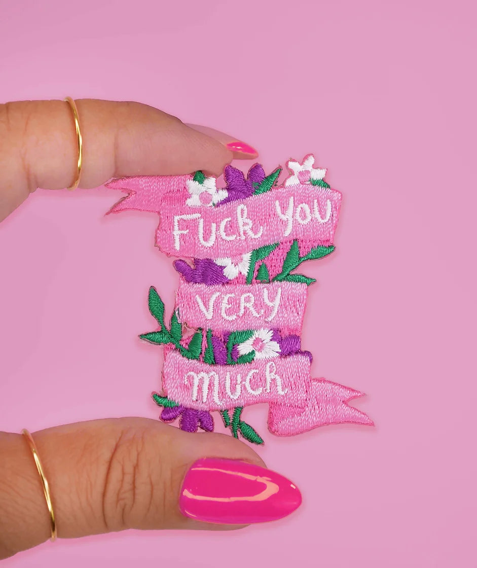 Patch termocollant Fuck You Very Much