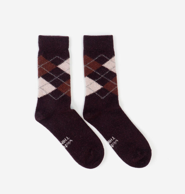 Chaussette Losange