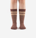 Chaussette en mohair brillant