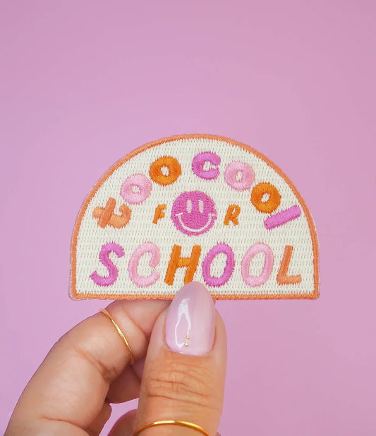 Patch termocollant Too Cool For School