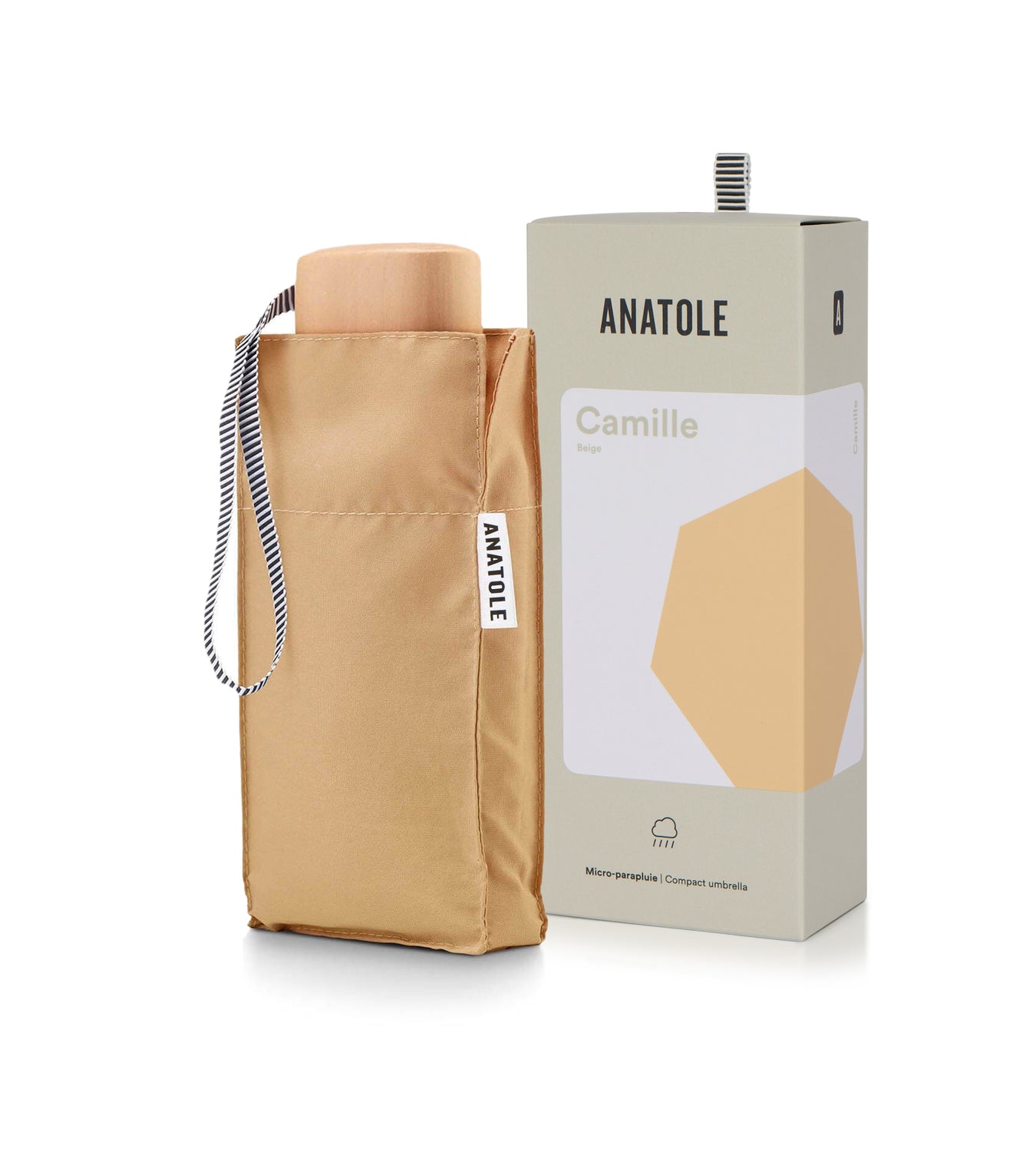 Mini parapluie Beige - Camille