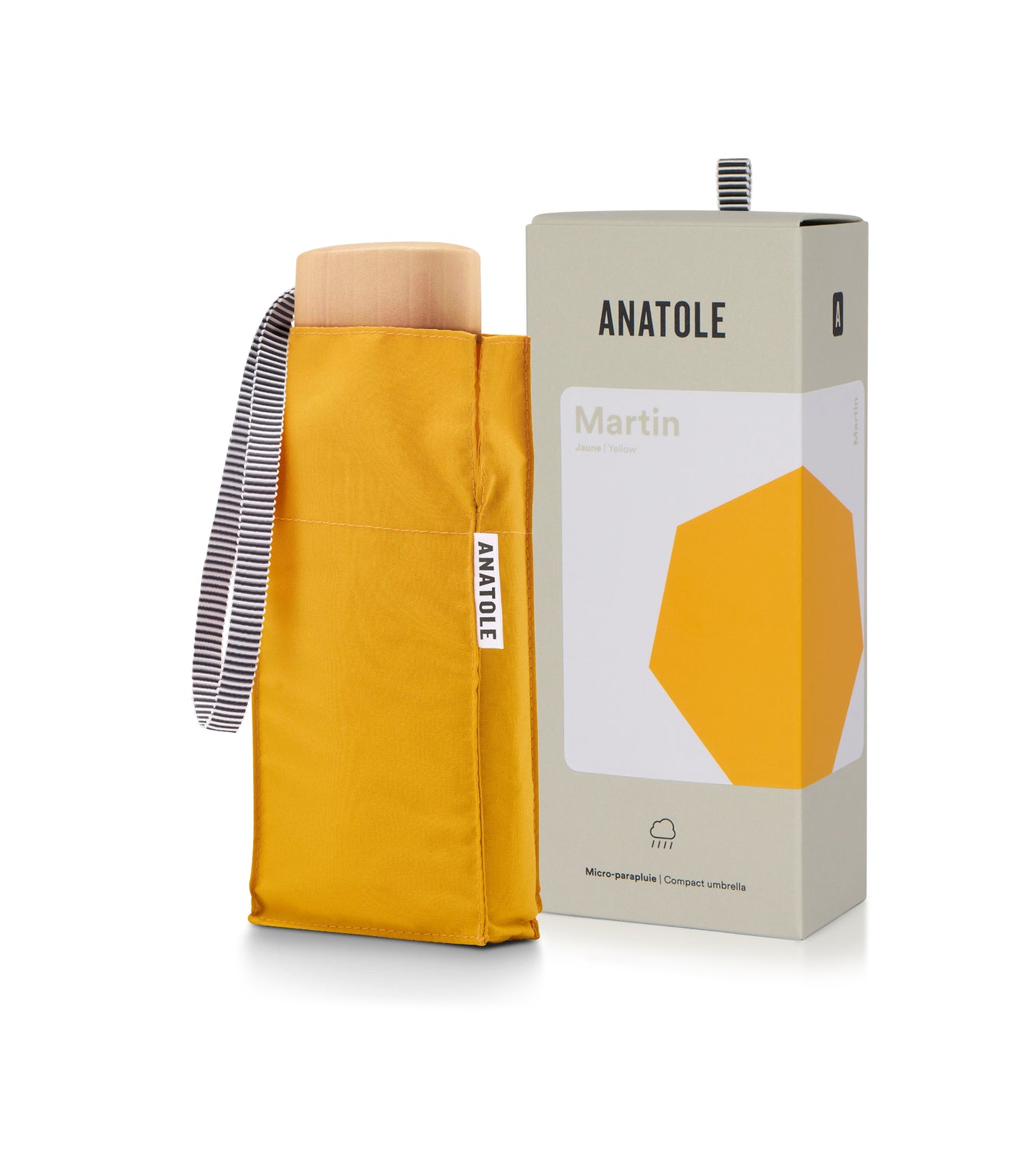 Mini parapluie Jaune - Martin