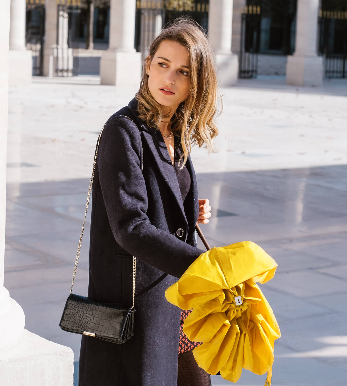 Mini parapluie Jaune - Martin