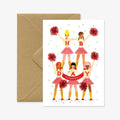 Cheerleaders - Carte de voeux