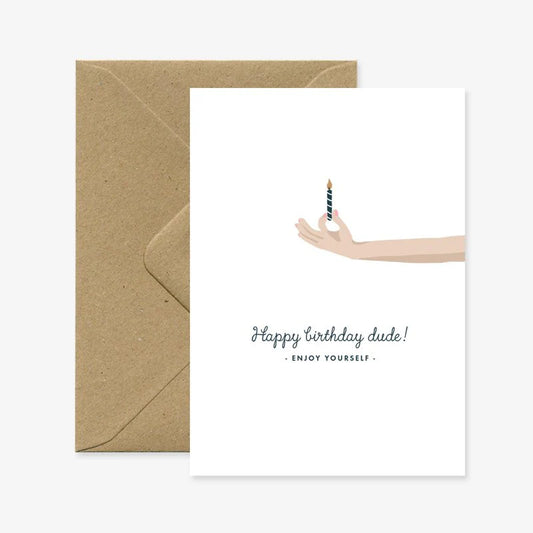 Happy birthday dude - Carte de vœux