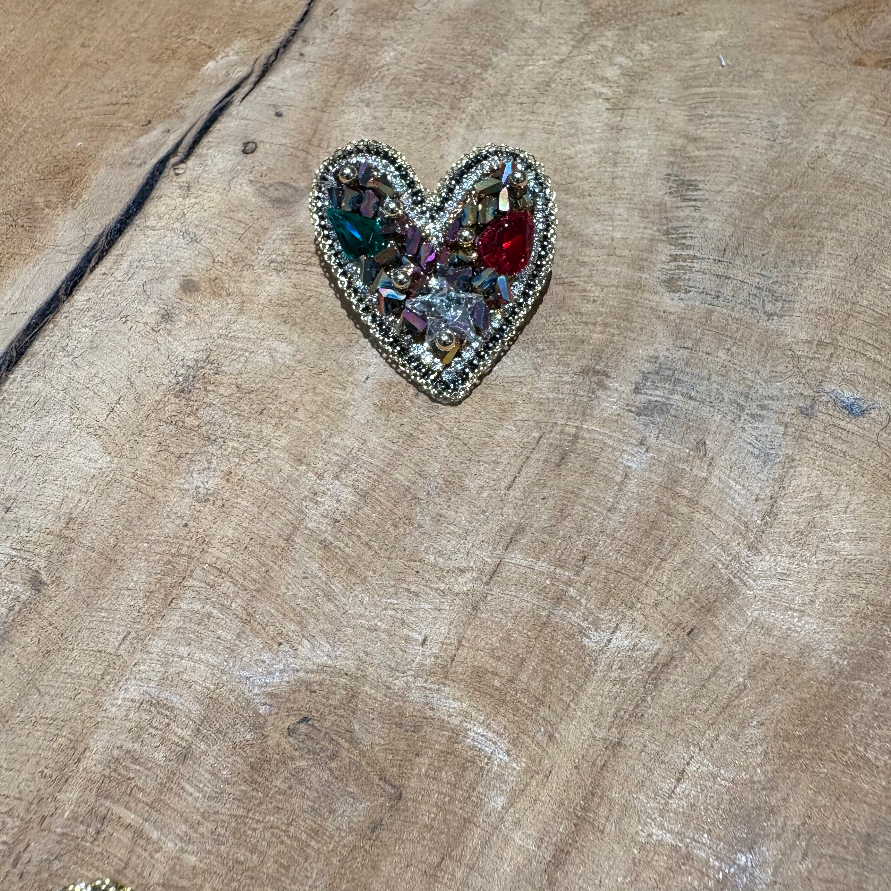 Broche coeur