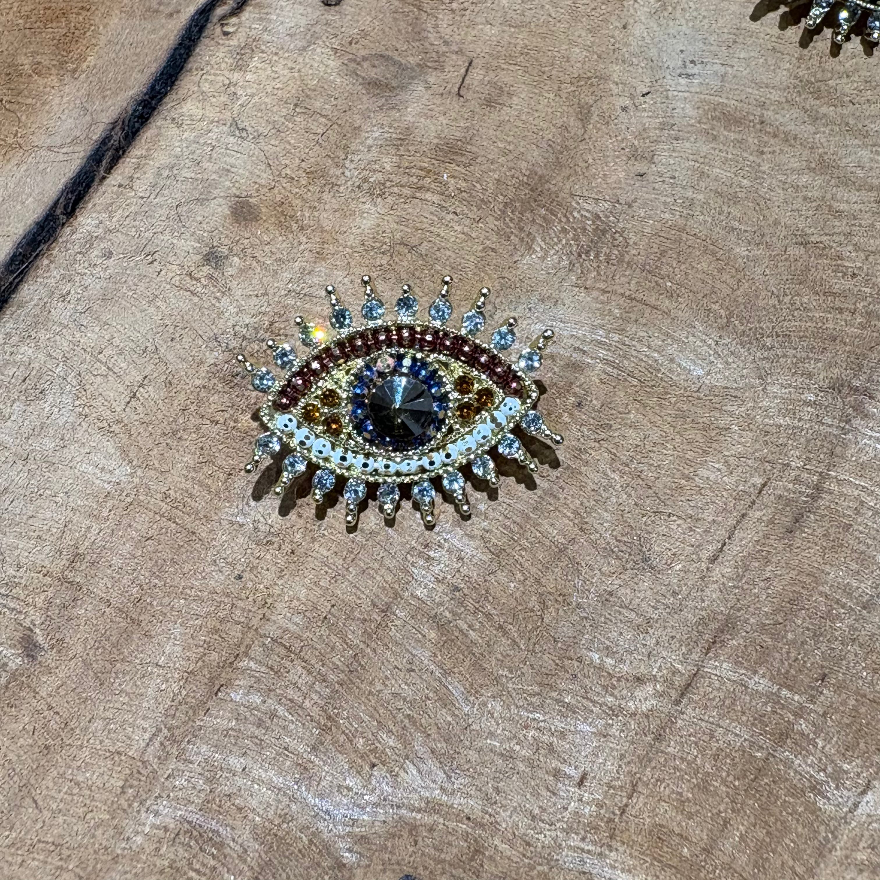 Broche Oeil