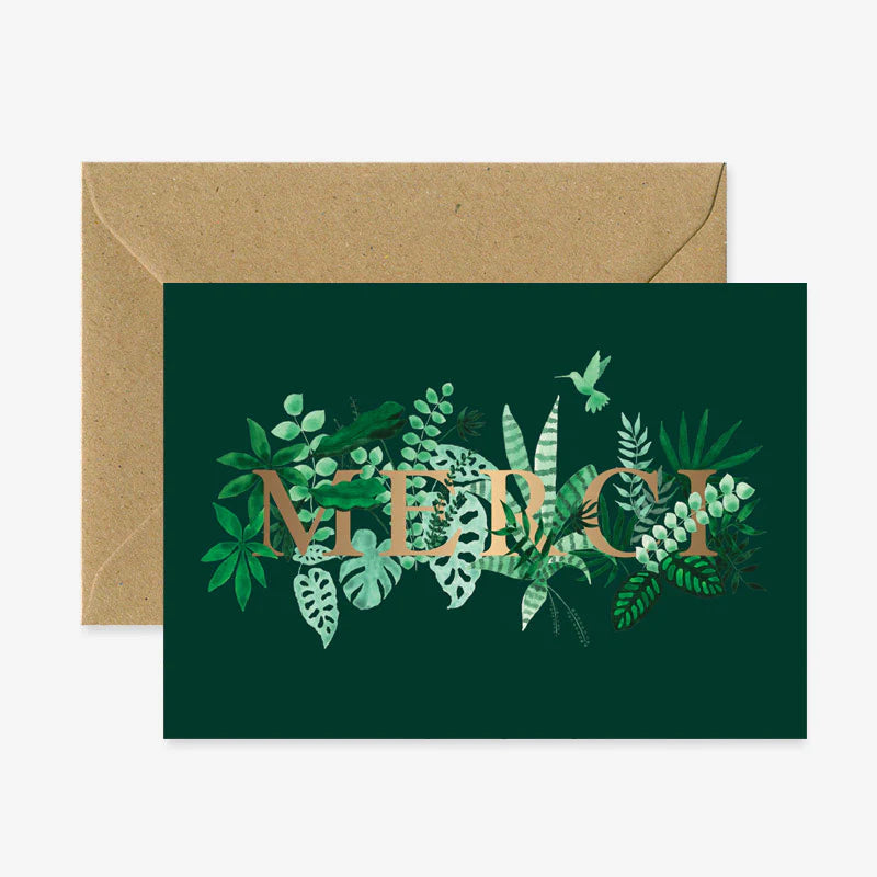 MERCI letters - Carte de voeux