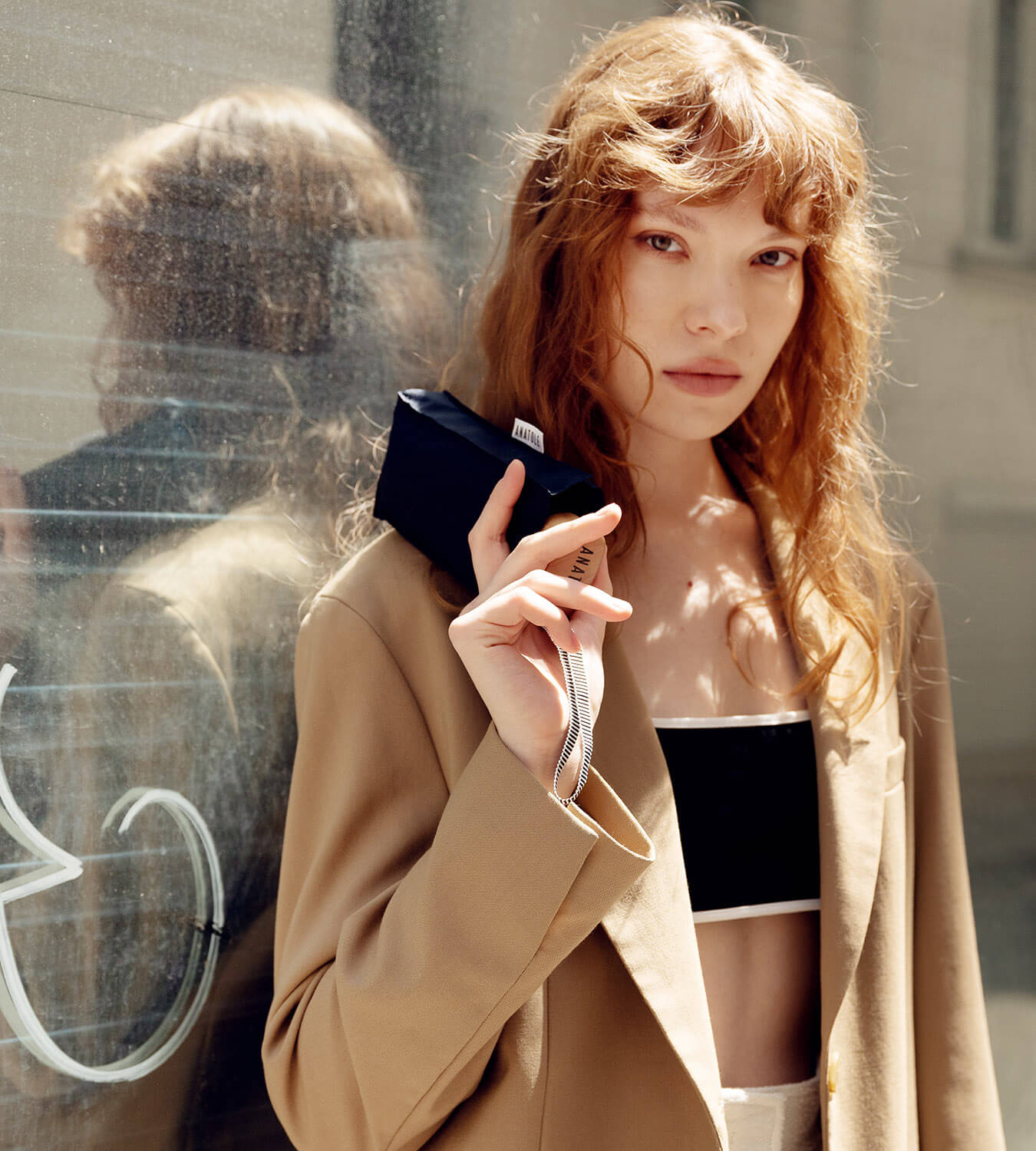 Mini parapluie Bleu marine - Colette