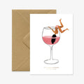 Just one drink - Carte de voeux