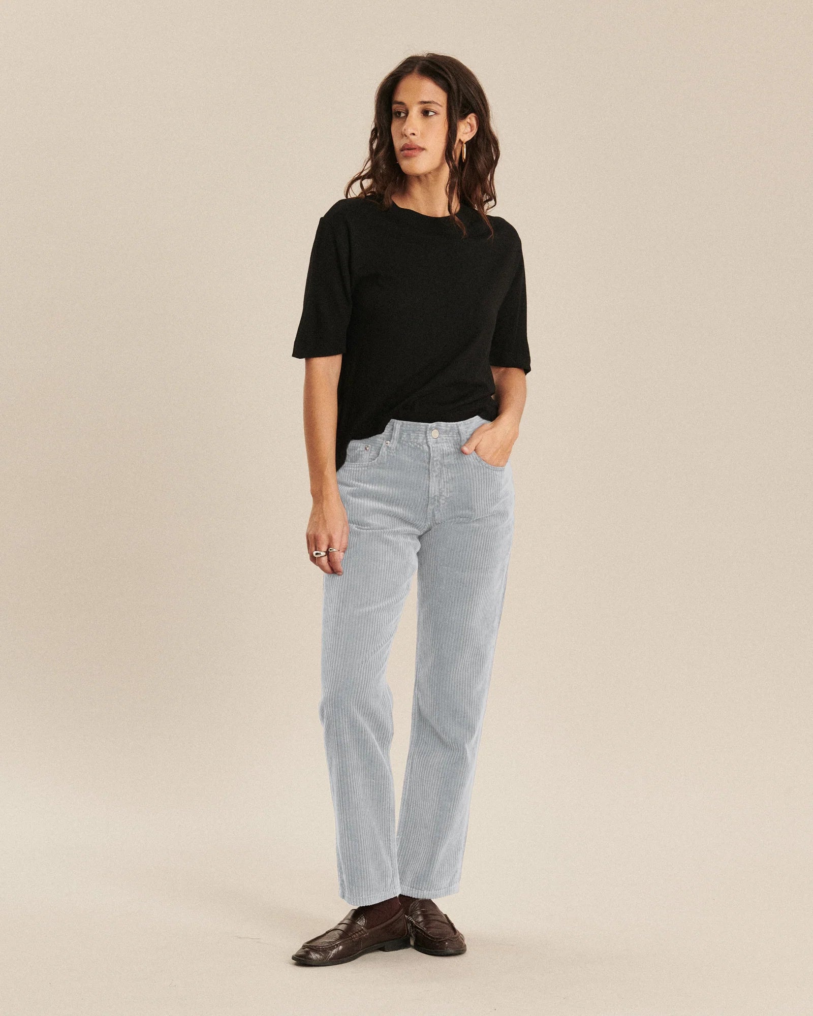 Pantalon Parker Velours