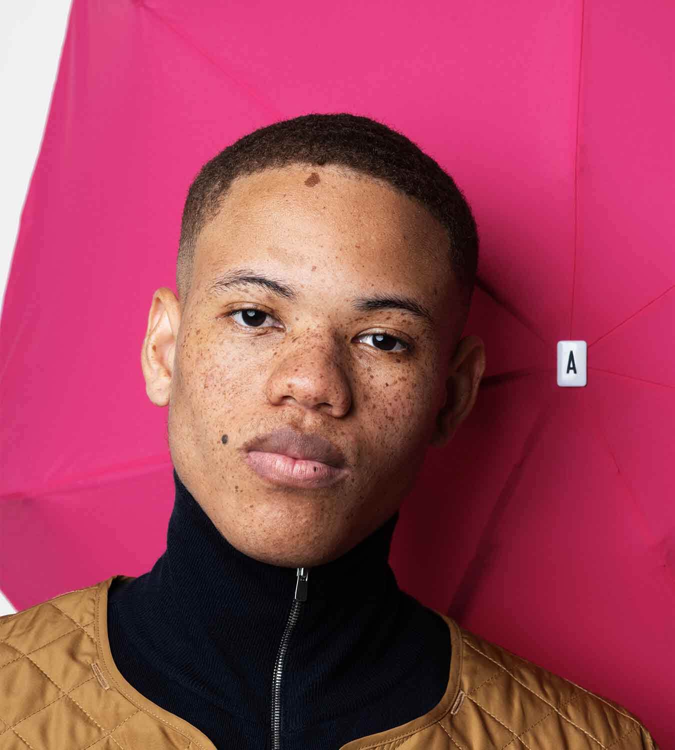 Mini parapluie Rose - Suzanne