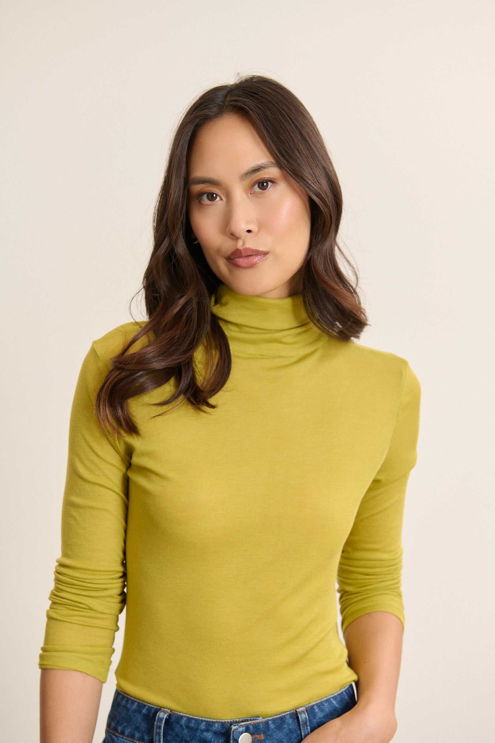 Tee shirt col roulé Berne