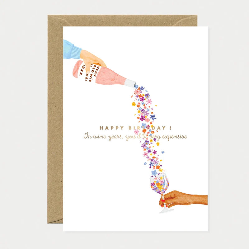 Wine years - Carte de voeux