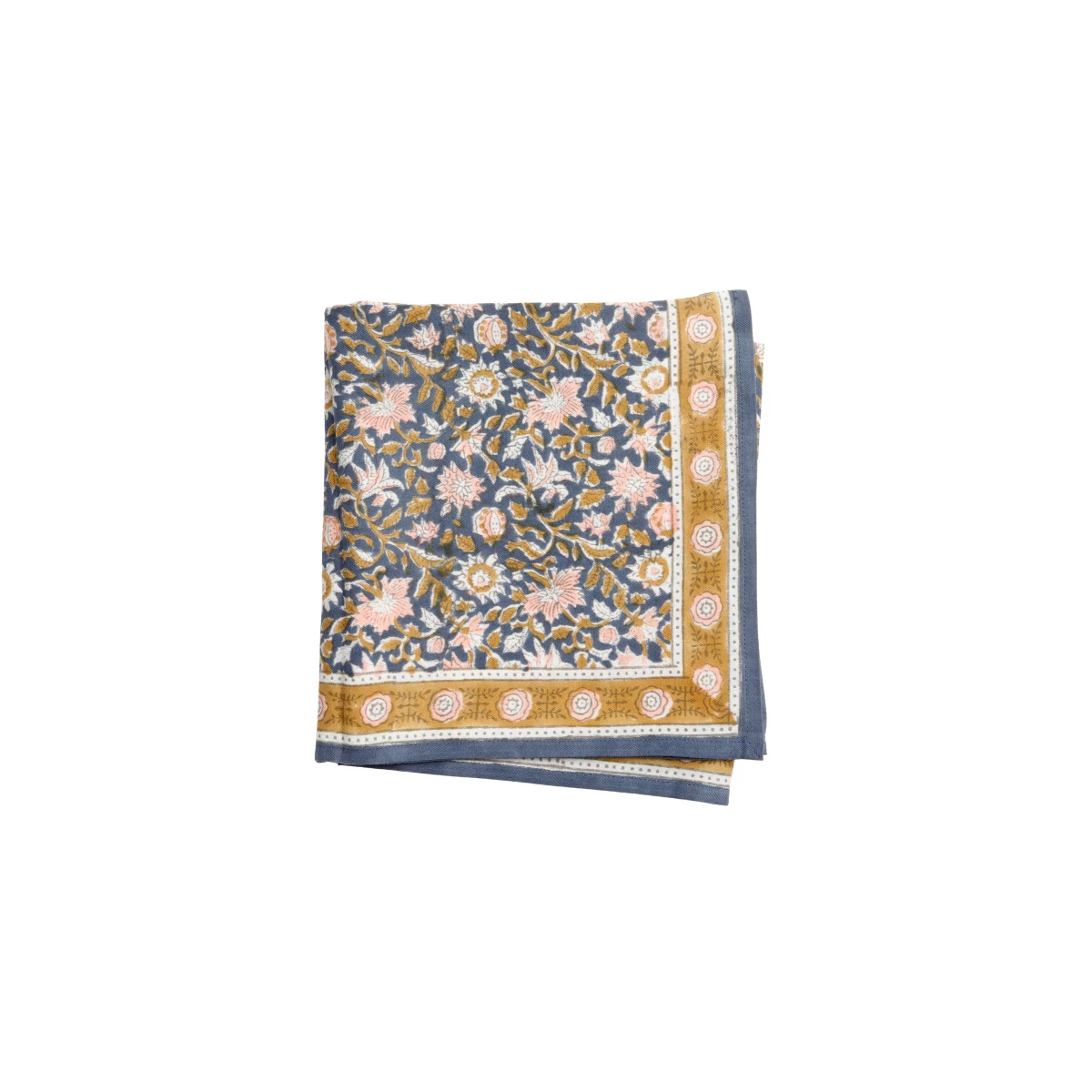 Foulard Indien - Azur