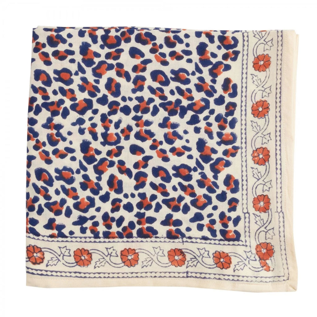 Foulard Indien - Léopard