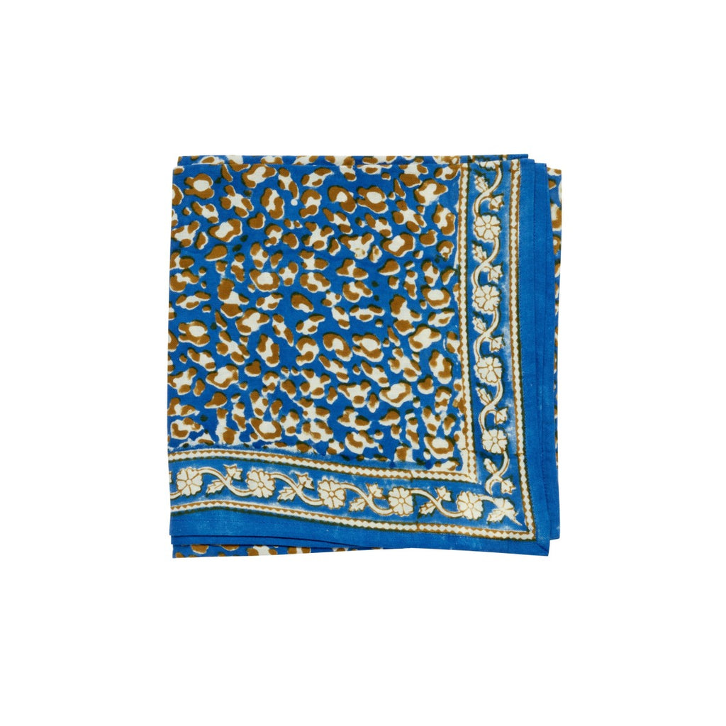 Foulard Indien - Léopard