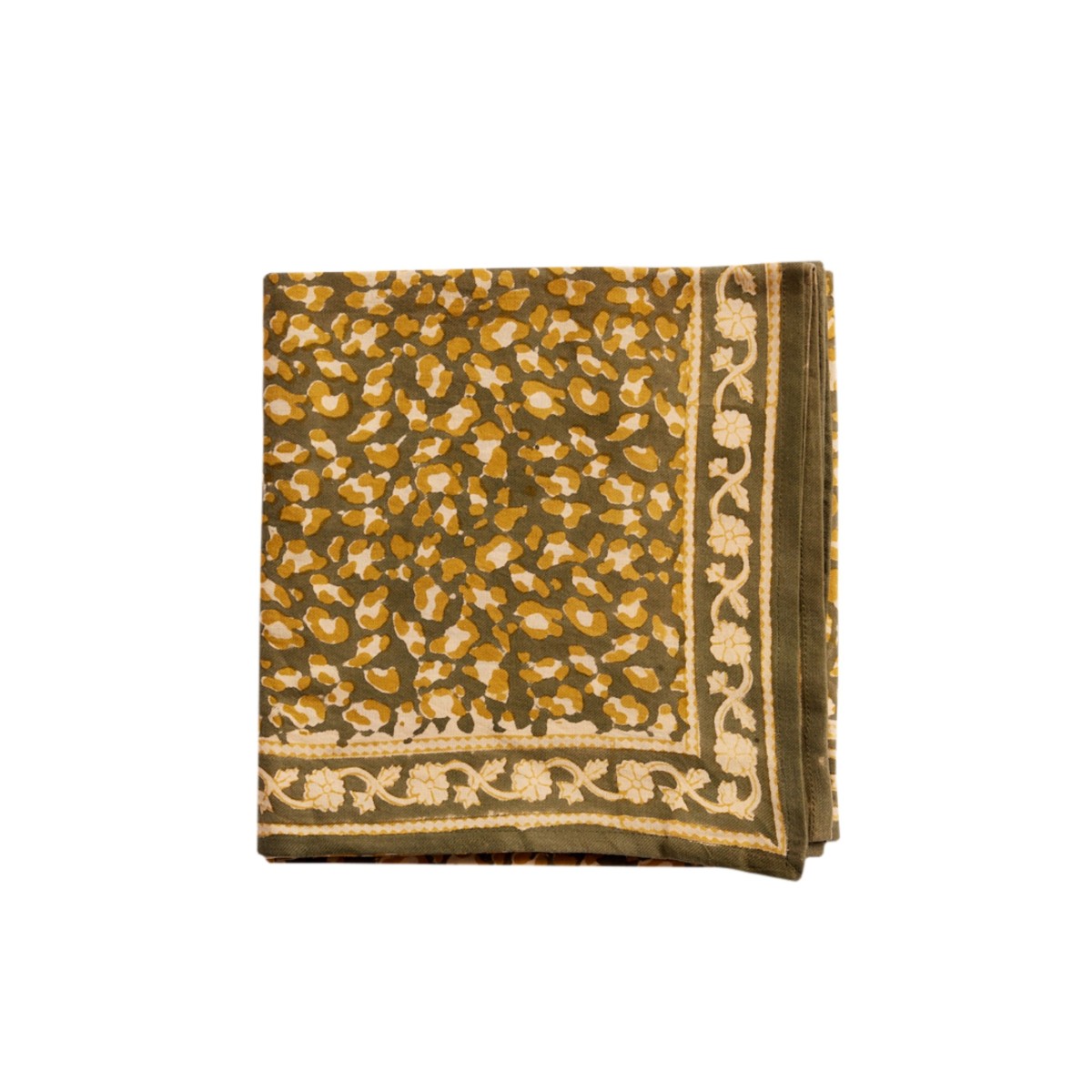 Foulard Indien - Léopard