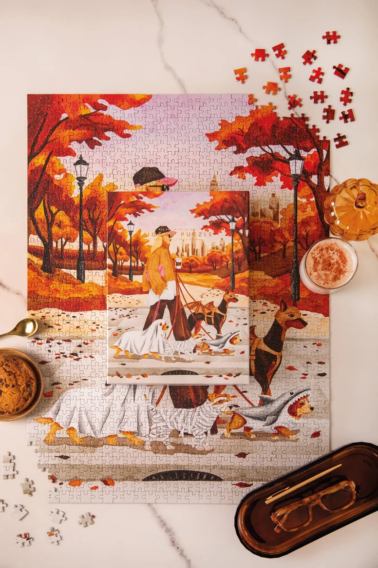 Octobre Walks - Puzzle 1000 pièces