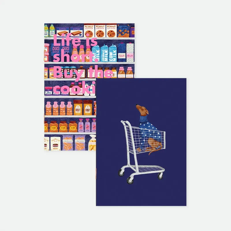 Marché du sucre - Pocket Notebook A6 DUO